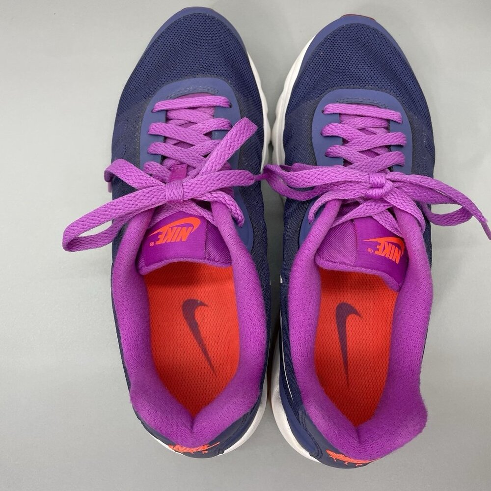 Nike Air Max Invigor Sneakers Shoes Running Training Blue Purple Womens 8 - Picture 10 of 14
